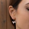 nach bijoux single earring white horse j1090 mood 1