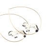 nach bijoux hoop earrings white horse j1088 3