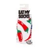 eat my socks chili flat socks