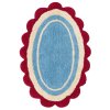 carmen bathmat burgundy light blue tarta gelatina