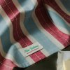 striped tea towel burgundy blue tarta gelatina 03