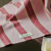 striped tea towel burgundy pink tarta gelatina 03