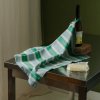 striped tea towel green blue tarta gelatina 02