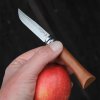 opinel pocket knive luxury n8 walnut tree mood 4