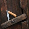 opinel pocket knive luxury n8 oak mod 3