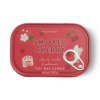 paddywax bistro cherry printed tin candle smoked cherry