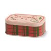 BISTRO printed tin candle / Strawberry