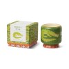 paddywax a dopo crocodile ceramic candle prickly pear