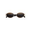 akjaerbede bella kl2602 gold demi tortoise flat