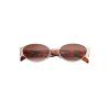 akjaerbede bella kl2602 rose gold havana flat