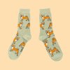 coucou suzette shiba dog patterned cotton socks 4