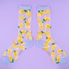 coucou suzette lemon sheer socks 4