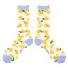 coucou suzette lemon sheer socks 1