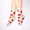coucou suzette watermelon sheer socks 2
