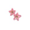 nach bijoux j1059 pink lily mini stud earrings 1