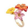 nach bijoux bb246 tropical flowers ring 4