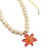 nach bijoux u373 red lily beaded necklace 2