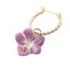 nach bijoux j1005 mini hoop earring violet 3