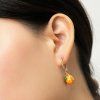 nach bijoux j1080 mini hoop earring orange 2