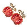 nach bijoux j1069 tomato stud earrings 3