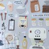 suatelier daily deco stickers samolepky 1084 i like coffee 2