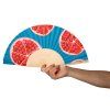 fisura hand folding fan pomegranate ac1203 a 01