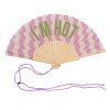fisura hand folding fan i am hot waves aht2611253