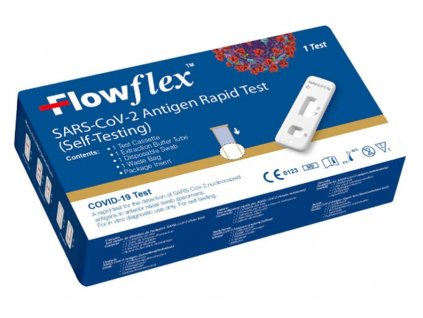 Samostatný antigenní test Flowflex SARS-CoV-2 Antigen Rapid Test (Self-Testing) - 100 ks (Acon Biotech)