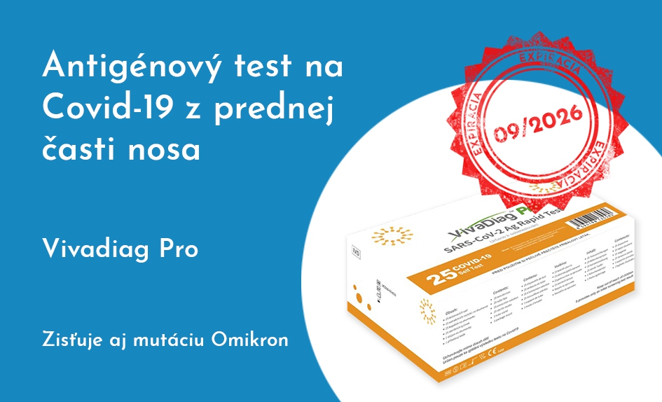 VivaDiag Pro antigénové testy do domácnosti
