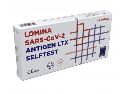 Samostatný antigenní test z nosu LOMINA SARS CoV 2 Antigen LTX selftes