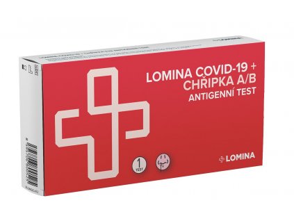 Lomina Antigenní test COVID 19 + Chřipka AB z nosu