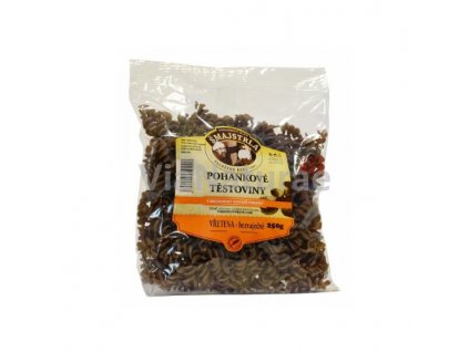 Pohankové těstoviny - vlnky 250g, ŠMAJSTRLA 250 g ŠMAJSTRLA
