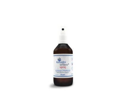 Koloidní stříbro sprej 100 ml - 40 ppm, KOLOIDNÍ STŘÍBRO S.R.O.