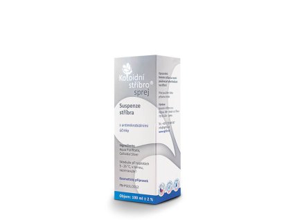 Koloidní stříbro sprej 100 ml - 10 ppm, KOLOIDNÍ STŘÍBRO S.R.O.