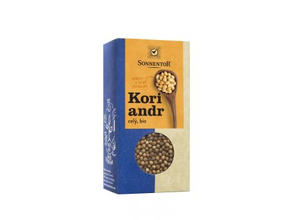 000000156 11610 koriandr cely bio 35 g krabicka sonnentor