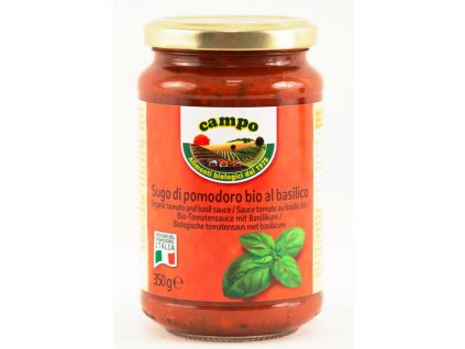 Omáčka rajčatová s bazalkou 350 g BIO
