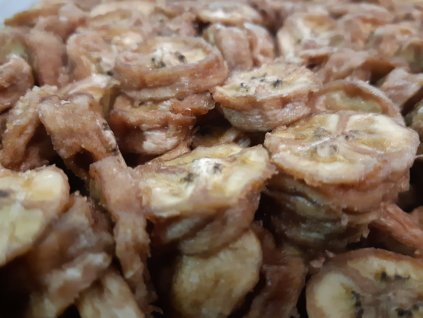 Bananowe krążki suszone BIO RAW