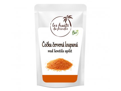 Čočka červená půlená BIO 500g