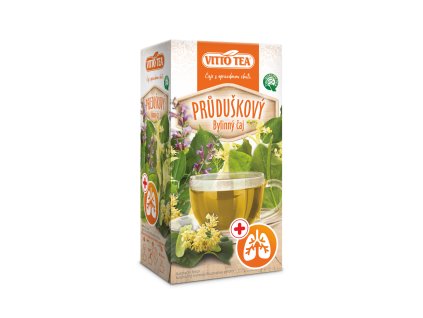 Průduškový čaj bylinný 30 g VITTO TEA