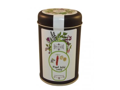Pepř bílý celý Bio doza 70g Sri Lanka