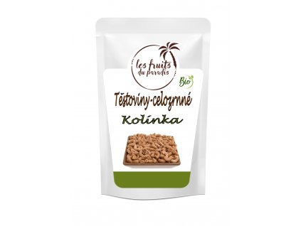 000000972 87424 testoviny bio celozrnne kolinka 1kg les fruits du paradis
