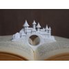 Hrad na moste držiak na knihu biely21