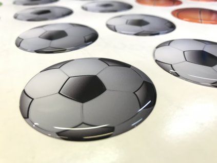 3D SAMOLEPKA - MÍČ - FOTBAL