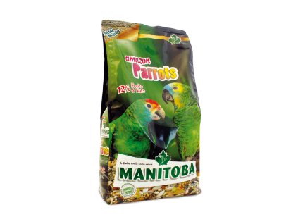 Manitoba Amazon Parrots 2 kg – prémiová směs pro amazoňany  Manitoba Amazon Parrots