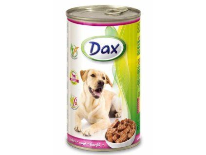 DAX konzerva 1240g Telecí
