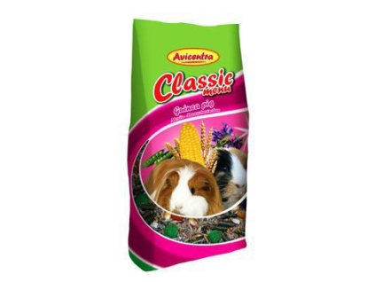 Avicentra Classic menu morče 1 kg  Avicentra Classic Menu krmivo pro morče 1kg