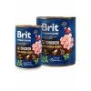 Brit premium 400g by nature kuřecí
