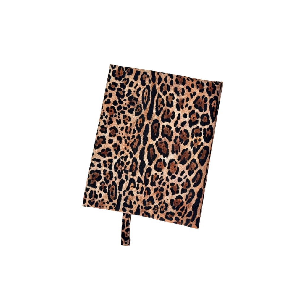 Nastavitelný obal na knihu - leopard