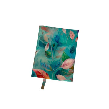 Nastavitelný obal na knihu - barevné listí