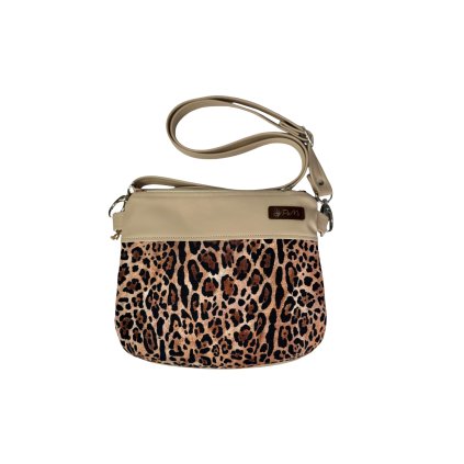 Malá crossbody kabelka - leopard